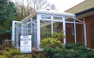 Edwardian style conservatory