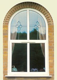 Window with arched top